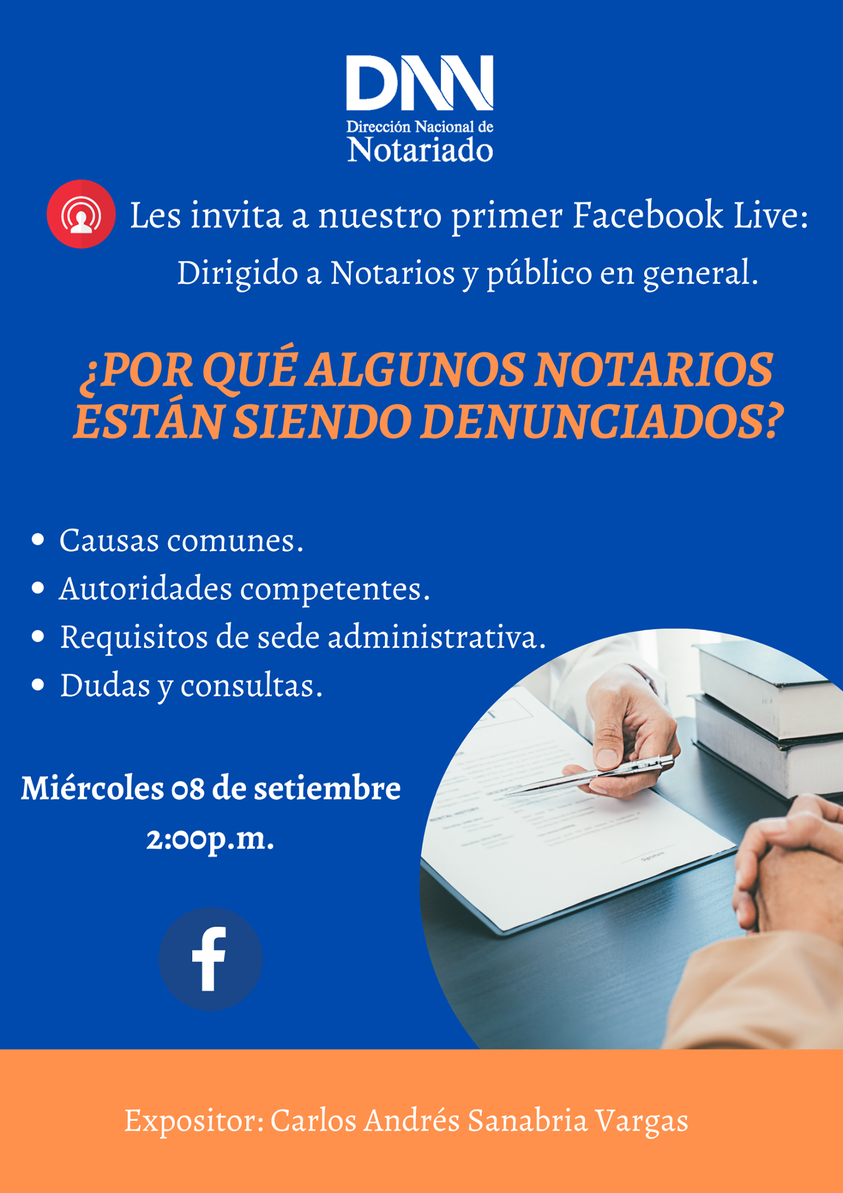 Charla: Por qué algunos Notarios están siendo denunciados