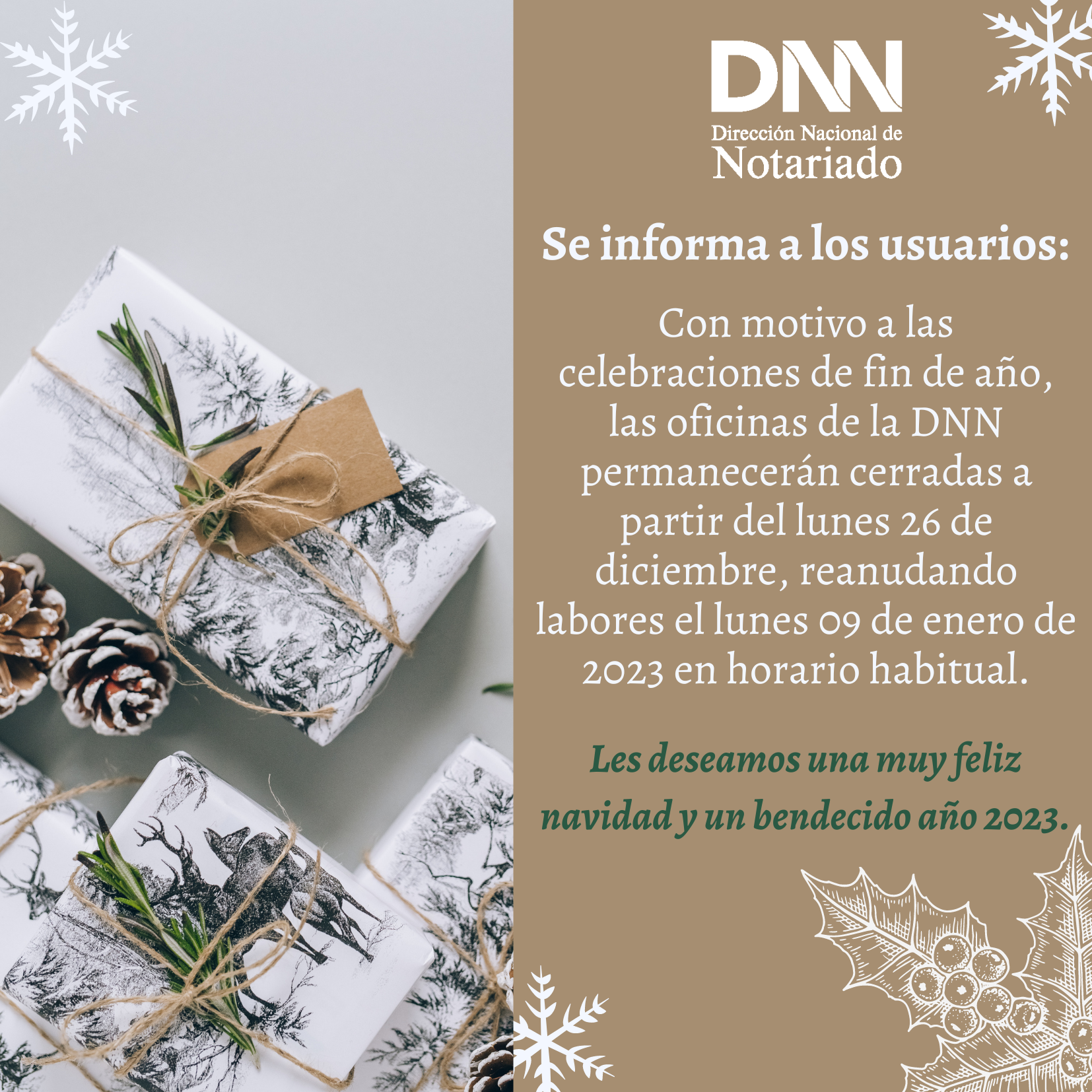 CIERRE FIN DE AÑO 2022.