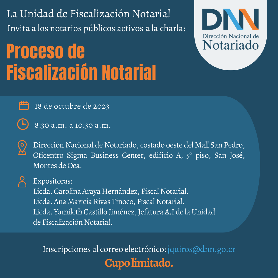 invitación charla UFN 18 de octubre 2023.