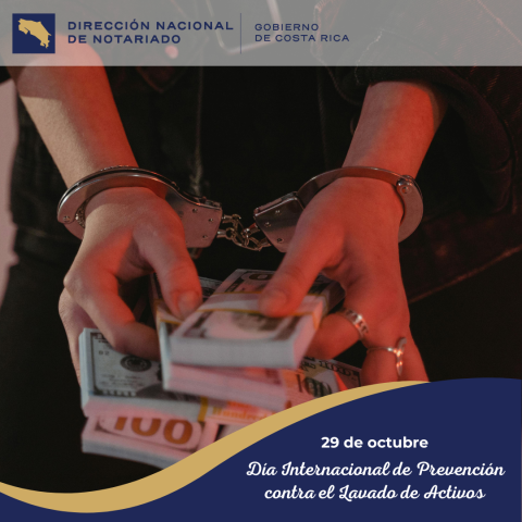 Día Internacional de Prevención contra el Lavado de Activos