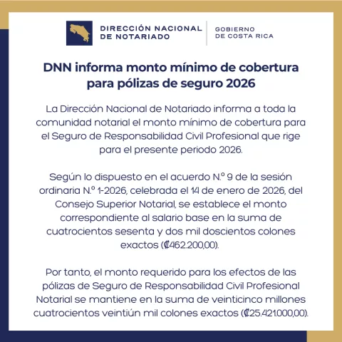Comunicado sobre monto mínimo de pólizas 2026.png
