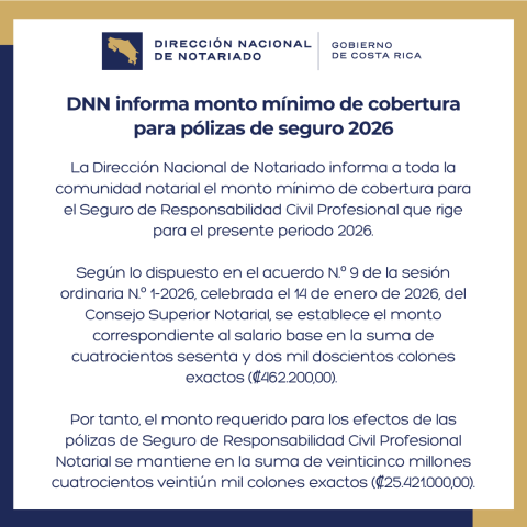 Comunicado sobre monto mínimo de pólizas 2026.png