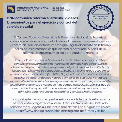 Reforma al artículo 33 de los Lineamientos Reforma al artículo 33 de los Lineamientos ECSN.png