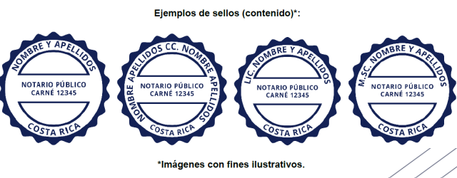 Ejemplo sellos